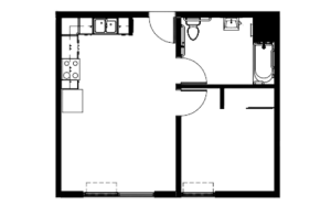 1 BEDROOM TYPE A-H